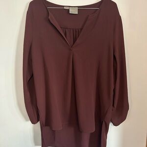 Vero Moda Deep Burgundy Blouse